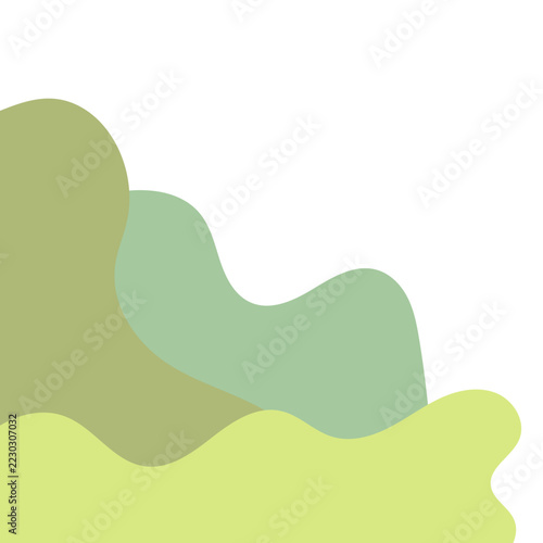 Green Blob Corner