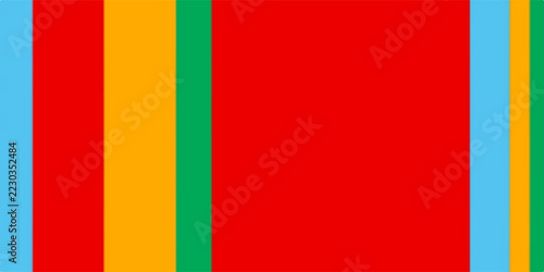 Colorful vertical stripes pattern with bold abstract design