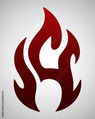 An editable and scalable vector illustration and logo of the letter 