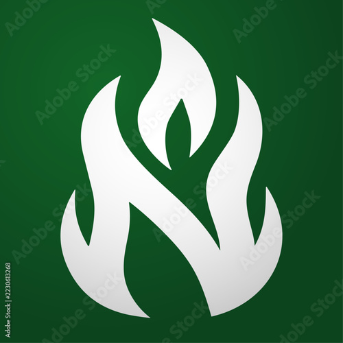 An editable and scalable vector illustration and logo of the letter 