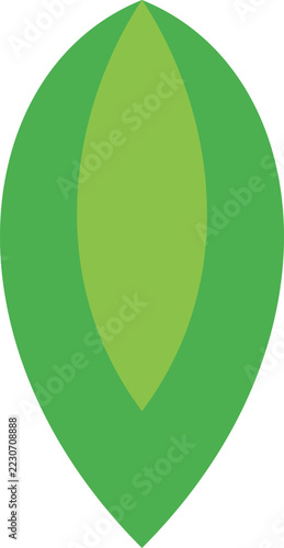 Modern Eco-Friendly Leaf Symbol: Nature Protection and Sustainable Living Duotone Icon for Environmental Awareness. Icons