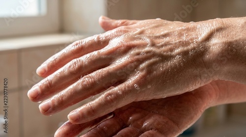 Washing Hands With Water