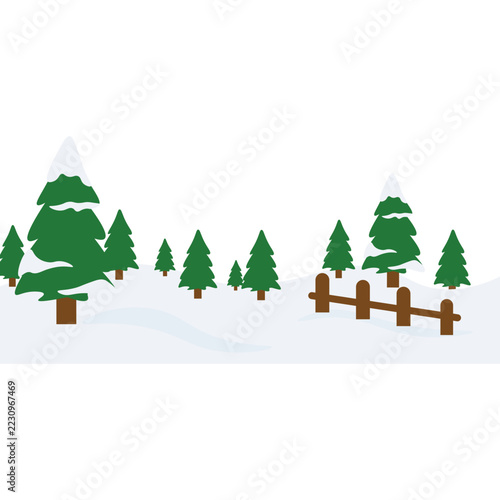 Buildable Christmas Backgrounds Snowy Hills
