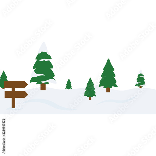 Buildable Christmas Backgrounds Snowy Hills
