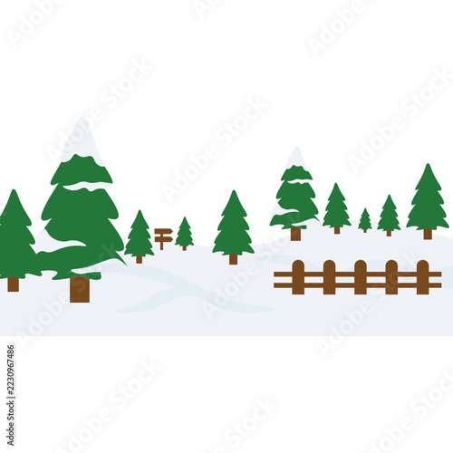 Buildable Christmas Backgrounds Snowy Hills
