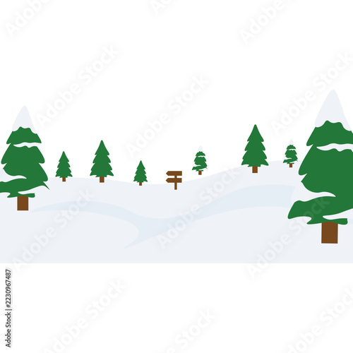 Buildable Christmas Backgrounds Snowy Hills
