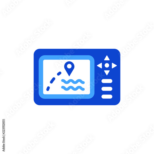 Marine Chartplotter GPS Navigation Display Marine Telemetry