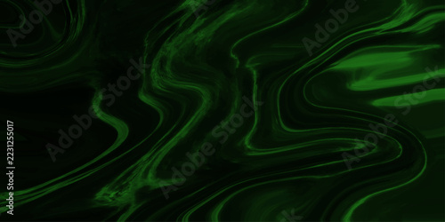 Abstract background of colorful liquid liner. Abstract texture of liquid acrylic. Macro mineral stone malachite on a white background8801