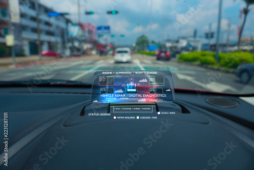 powered car repair and maintenance service using intelligent diagnostics, automotive technology, and digital vehicle inspection