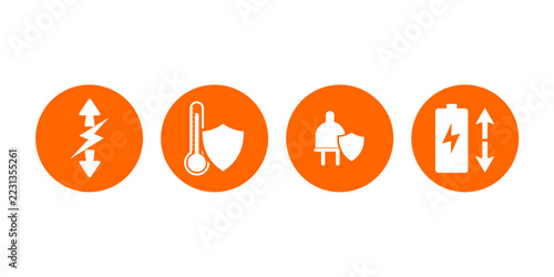 Collection of Energy and Protection Icons