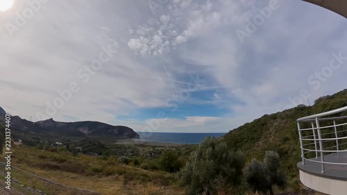 coastal view from a hillside