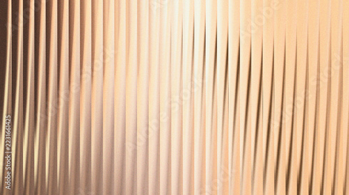 Fotografie Abstract vertical striped surface background featuring soft beige and bright lig