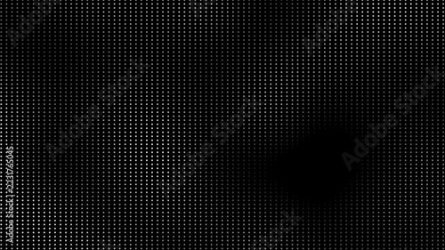 Animated abstract halftone technology black background random dots, Animated abstract technology dark background.