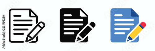 Paragraph Document Editing Icon