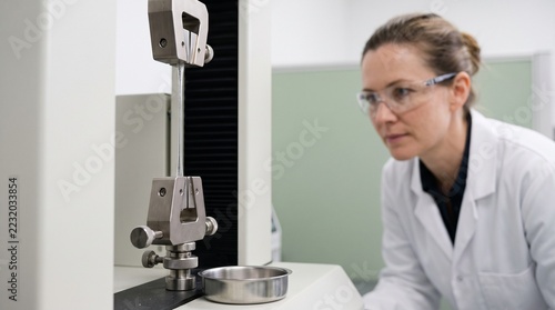 Hydrogel fiber elongation during controlled pull testing