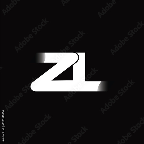 letter ZL logo template ,abstract ZL monogram icon, modern corporate vector branding
