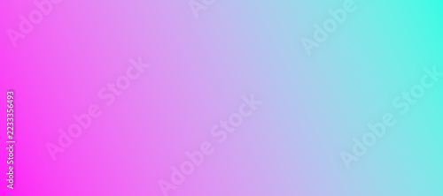 Gradient background blends pink purple and turquoise hues in a smooth transition