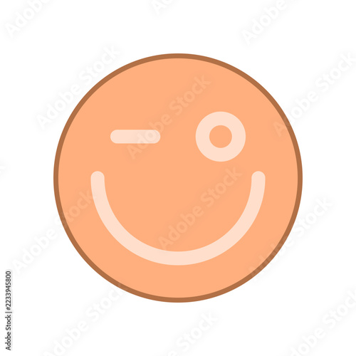 Emoticon icon design template