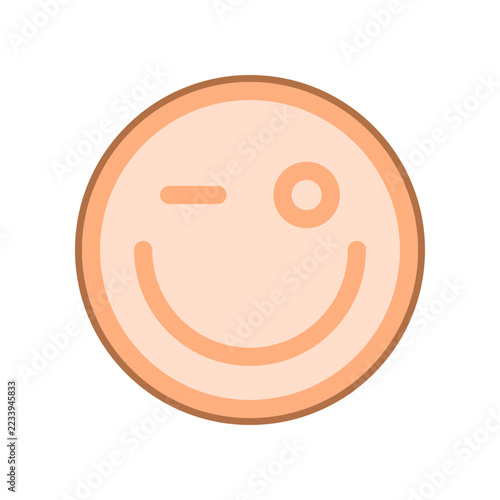 Emoticon icon design template