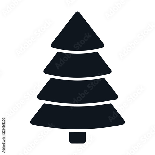 abstract christmas tree