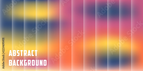 Vibrant vertical lines abstract background with blurry gradient colors and smooth texture