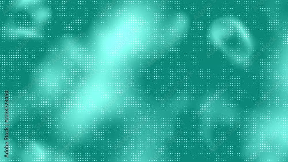 Animated halftone textures background, dynamic digital futuristic pixel ...