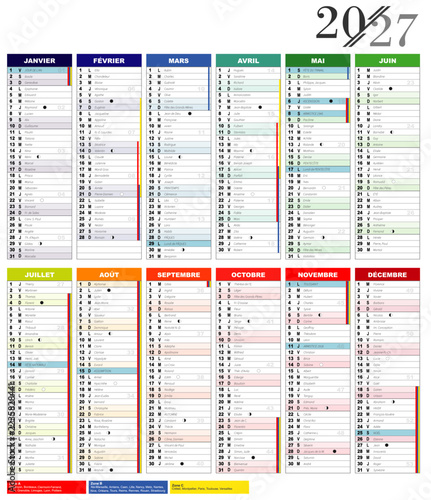 Calendrier 2027