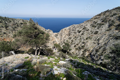 Kreta - Halbinsel Akrotiri - Wanderweg zur Klosterkirche Moni Katholiko