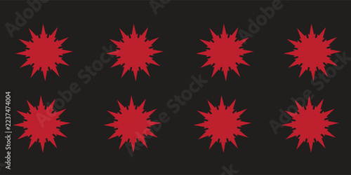 Best design for quarantine events. Modern stylish texture. Dark orange vector template with flu signs. Design for biohazard warning. Seamless.