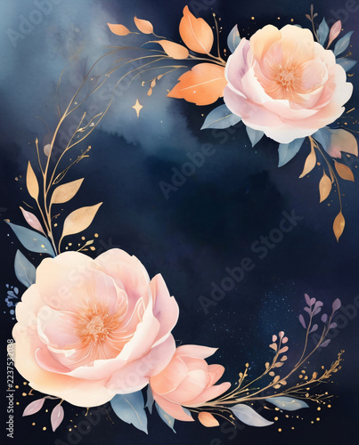Flower Illustration Card