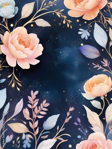 Flower Illustration Card