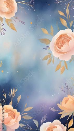 Flower Illustration Card