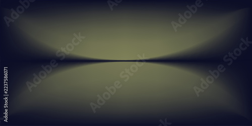 Abstract dark warm gradient vector background with orange lighting overlay